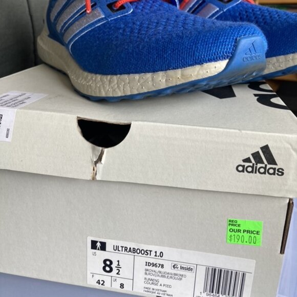 Adidas Ultraboost 1.0 Men's Running/Everyday Shoes (Size US 8.5) - Picture 6 of 10